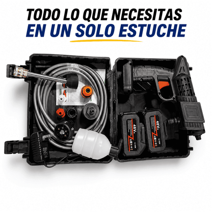 Hidrolavadora + 10 accesorios + Aspiradora 2 en 1